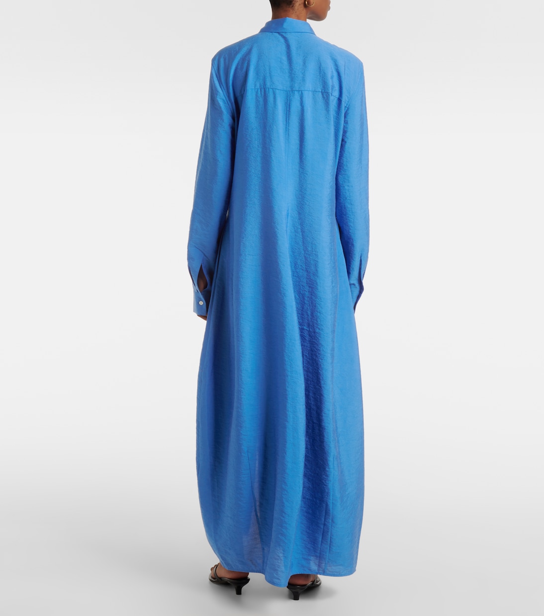 Hemdblusenkleid aus einem Seidengemisch | Toteme