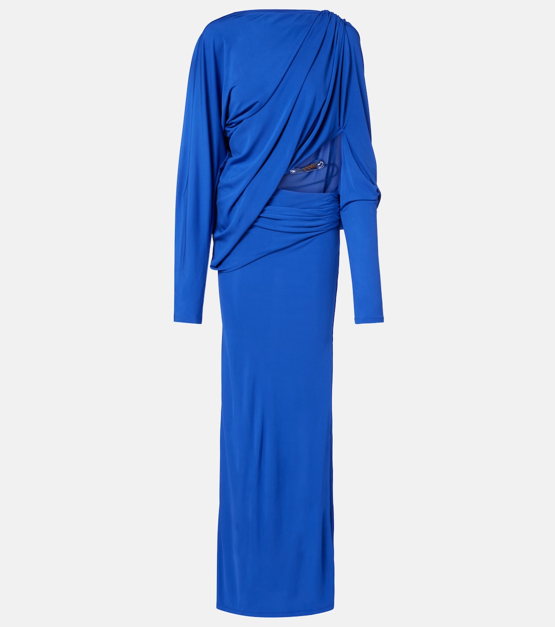 Encased Nature draped jersey gown | Christopher Esber
