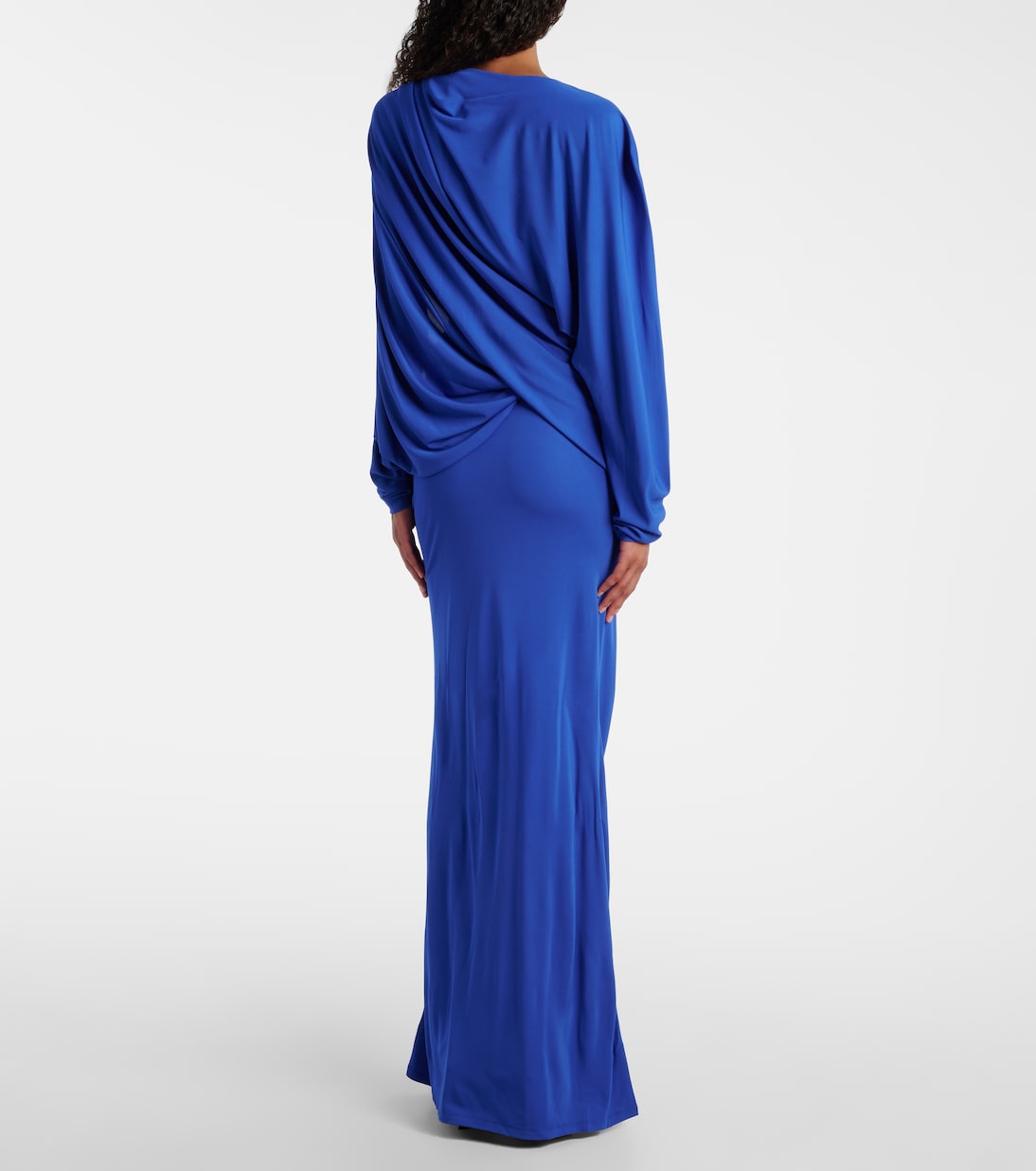 Encased Nature draped jersey gown | Christopher Esber