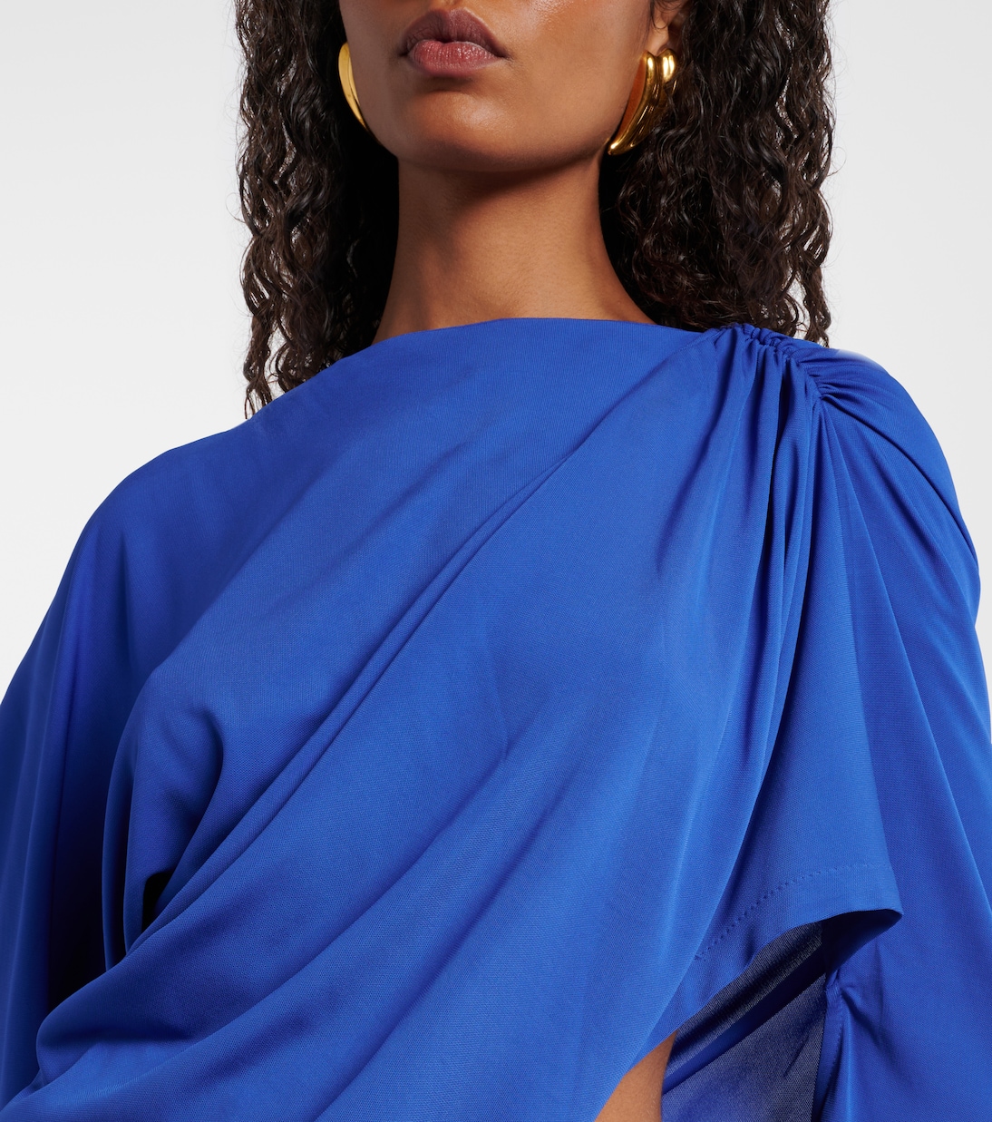 Encased Nature draped jersey gown | Christopher Esber