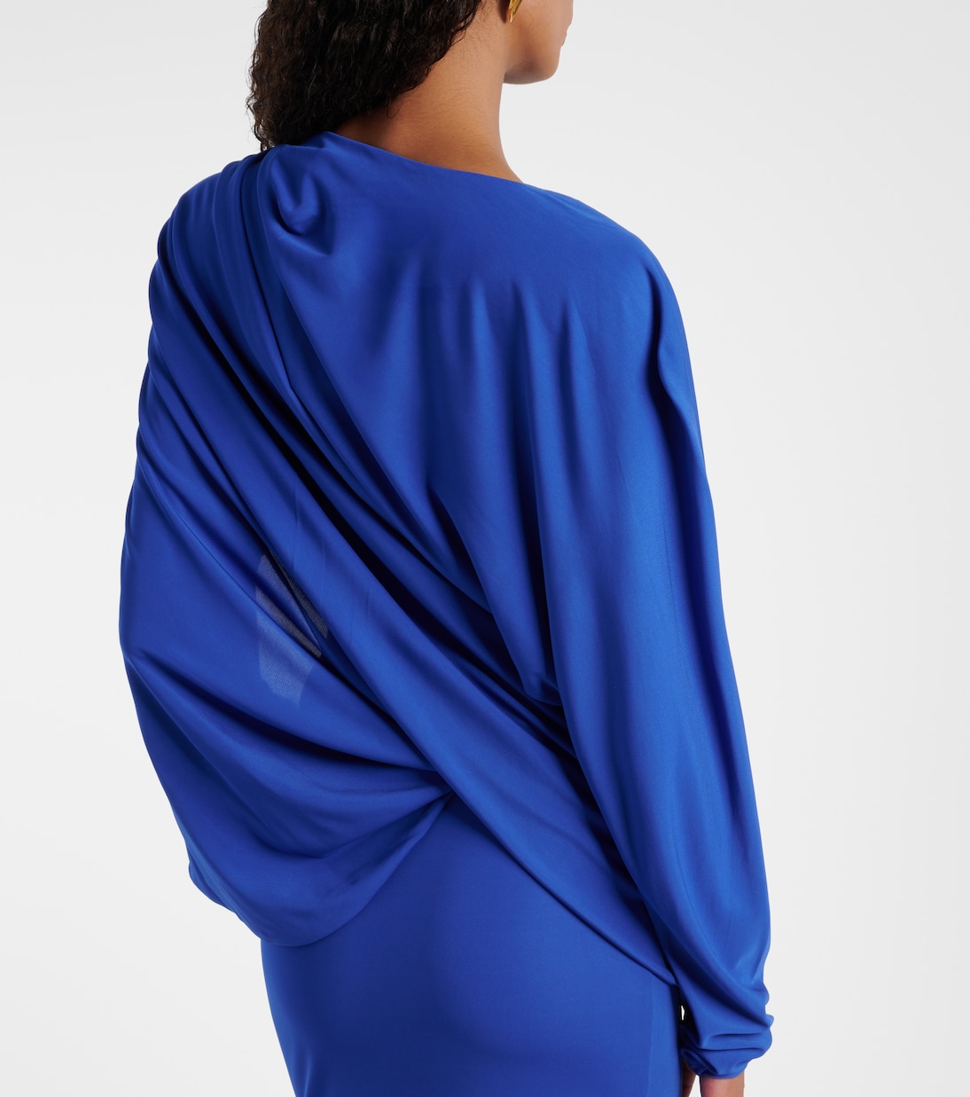 Encased Nature draped jersey gown | Christopher Esber
