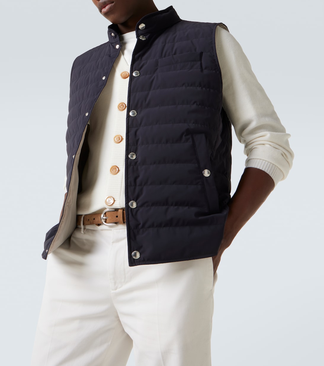 Buttoned vest | Brunello Cucinelli