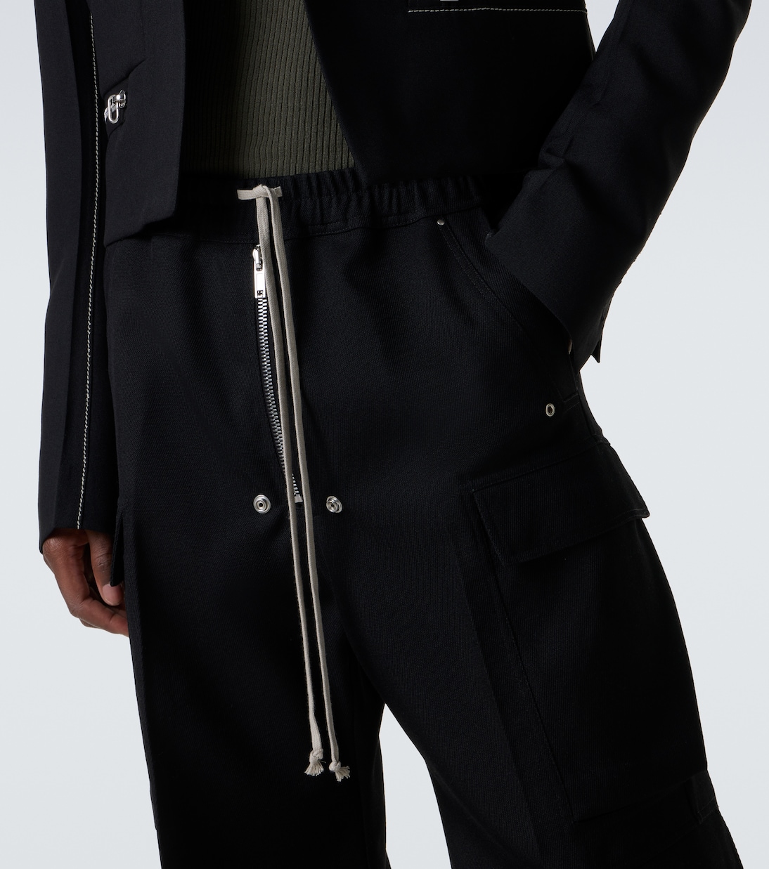 Cargobelas virgin wool cargo pants | Rick Owens