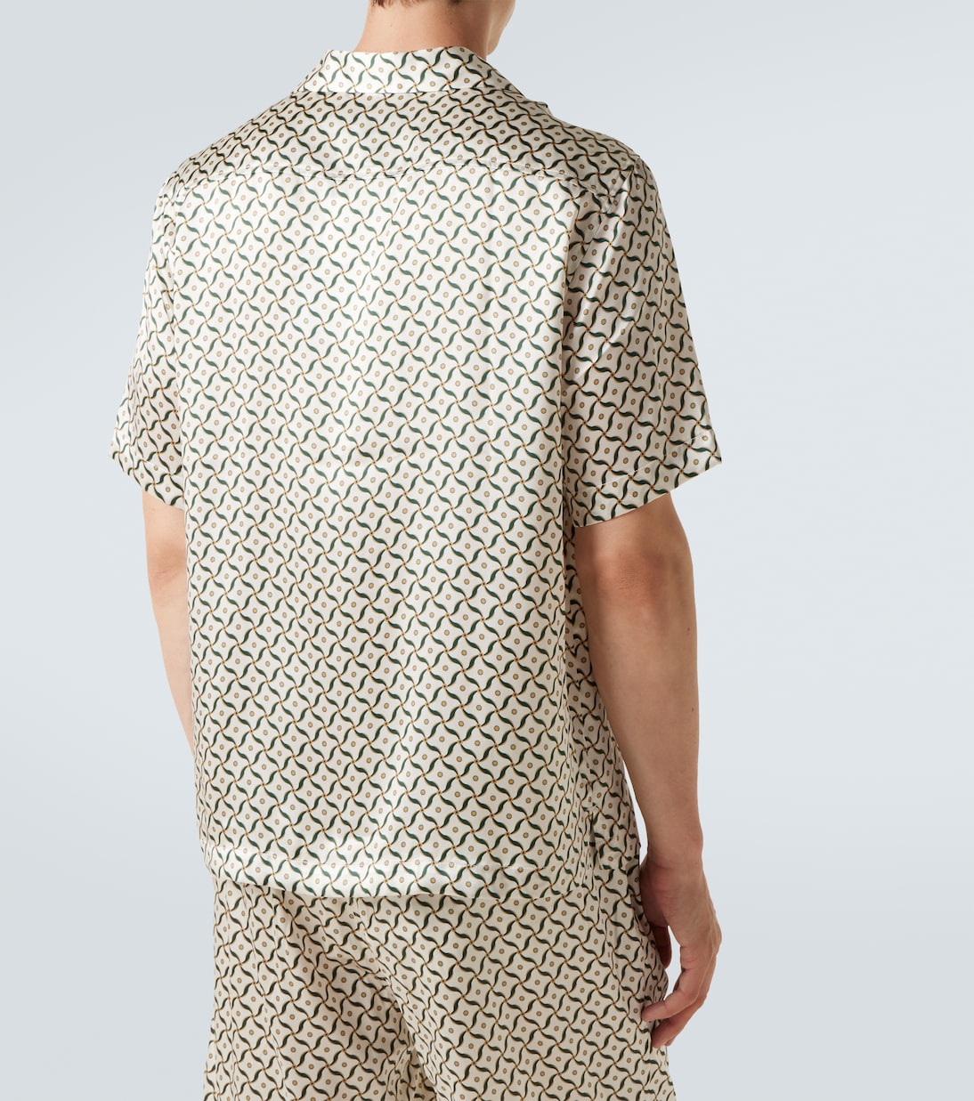 Camisa Roberto de seda estampada | Frescobol Carioca
