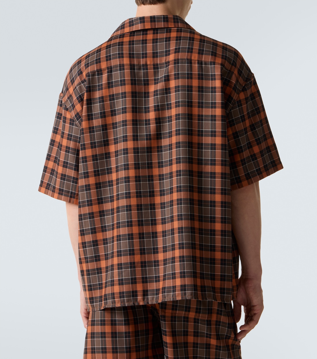 Anagram plaid bowling shirt | Loewe