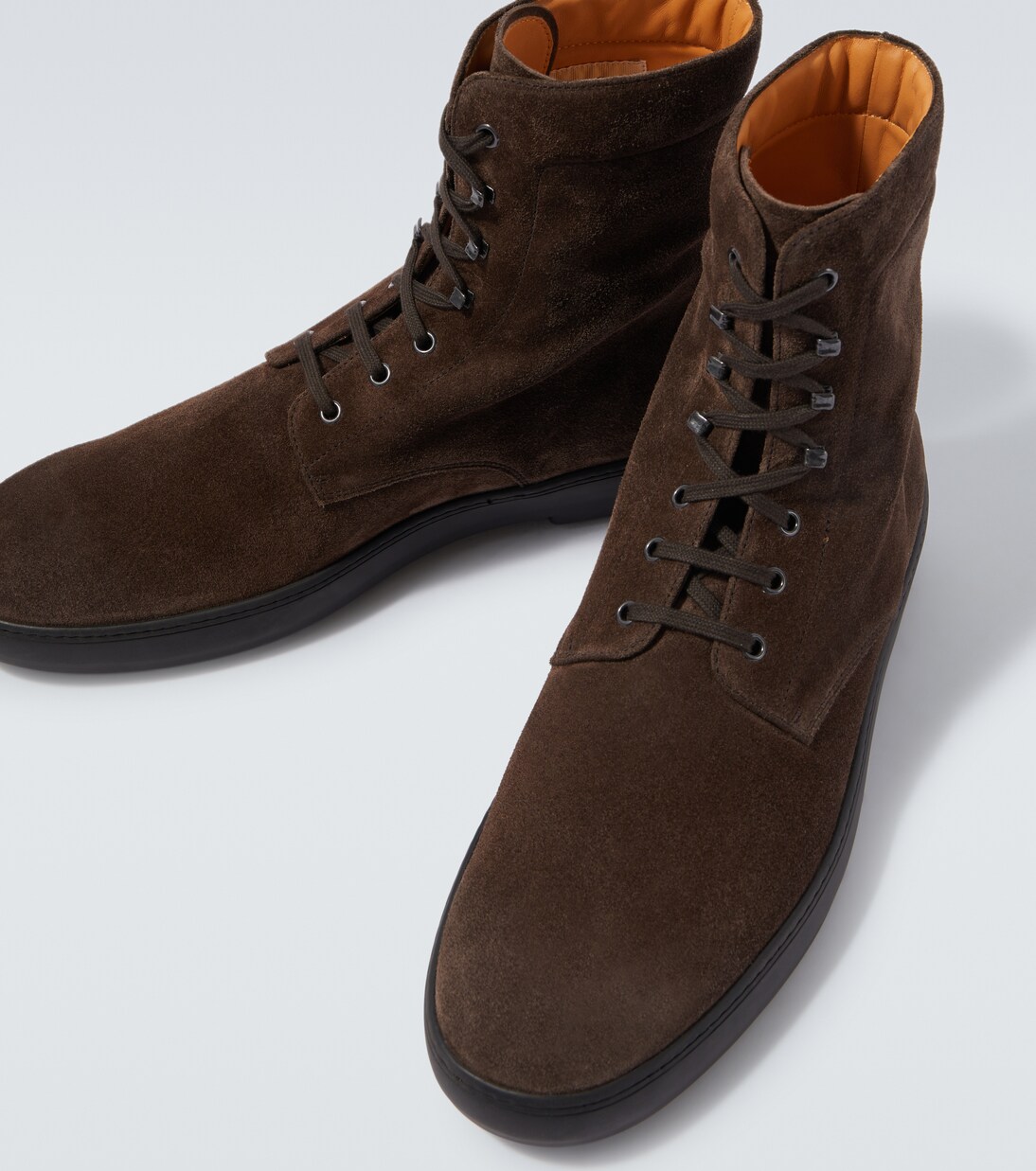 Suede lace-up boots | Tod's