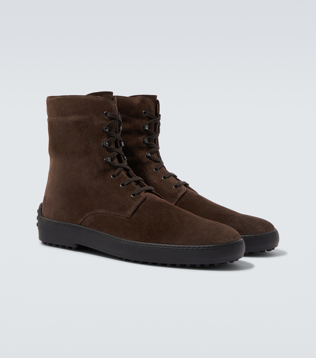 Suede lace-up boots | Tod's
