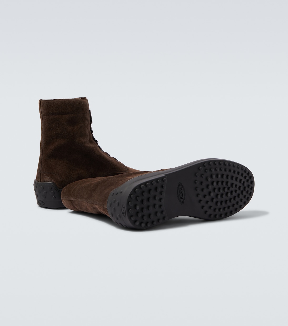 Suede lace-up boots | Tod's