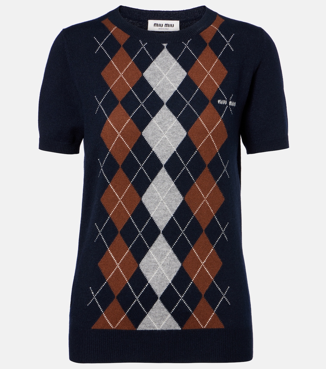 Top in maglia di cashmere | Miu Miu
