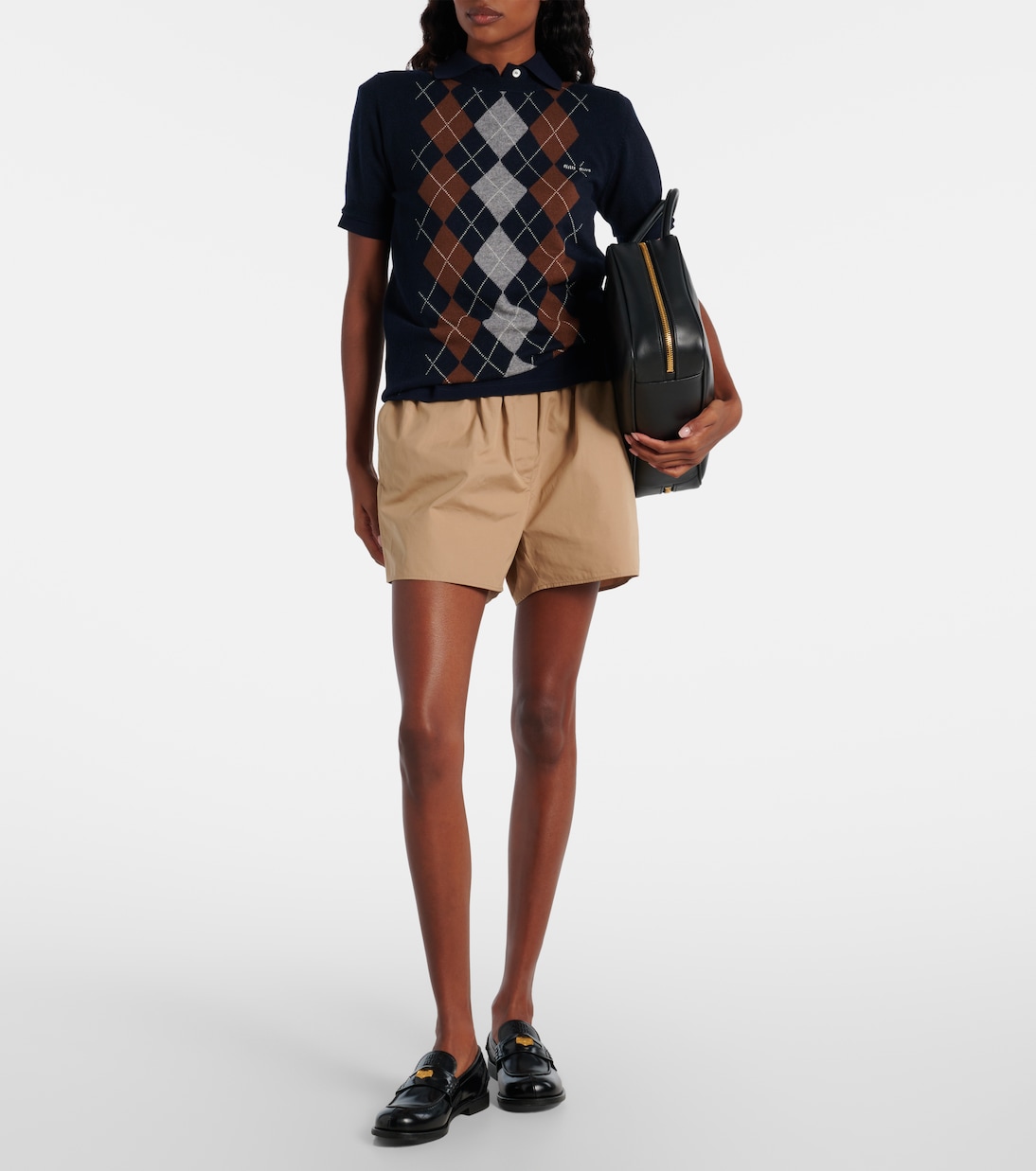 Top in maglia di cashmere | Miu Miu