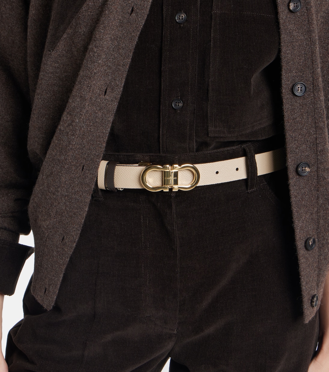 Ganicini leather belt | Ferragamo
