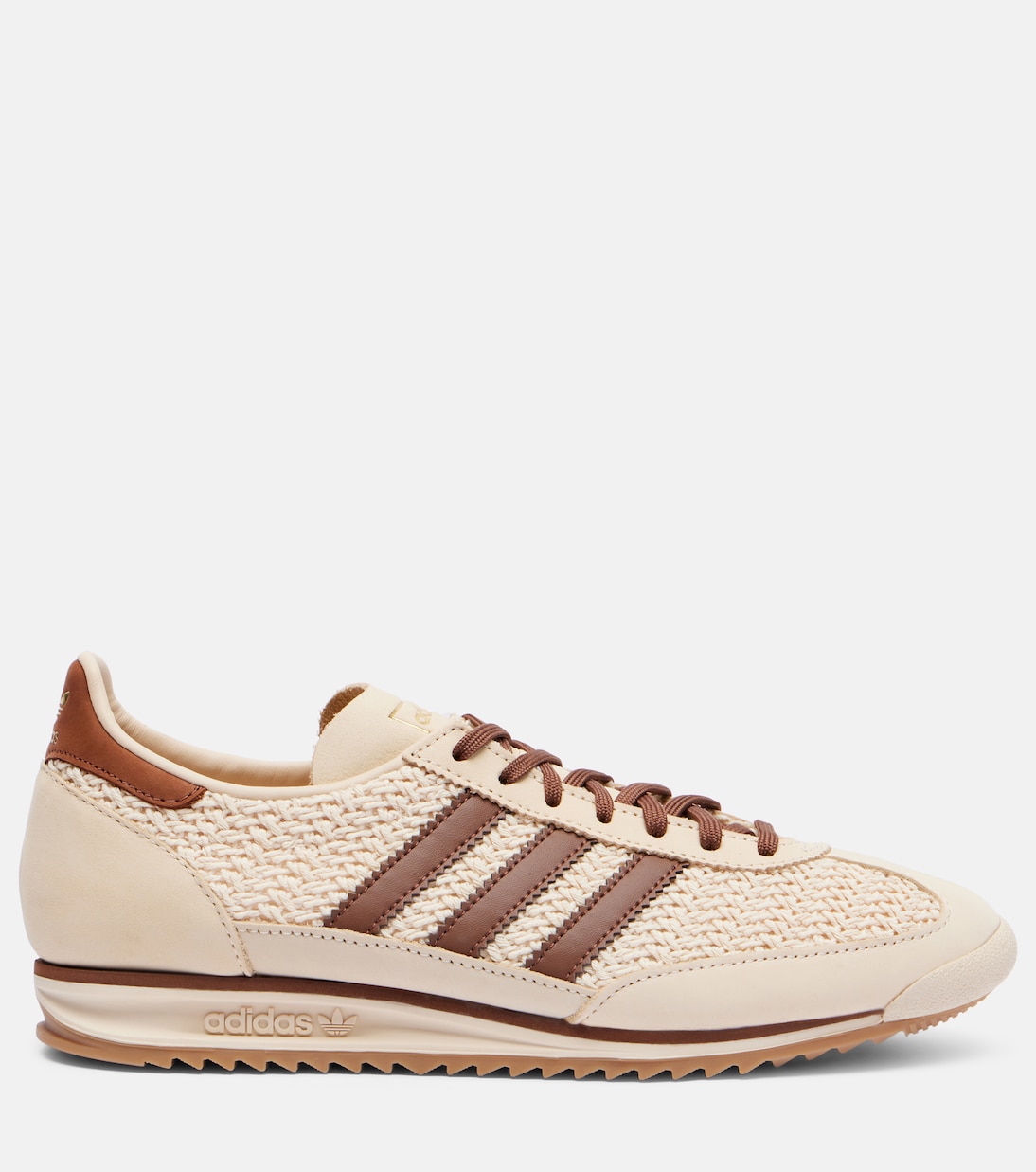 SL 72 OG suede-trimmed sneakers | Adidas