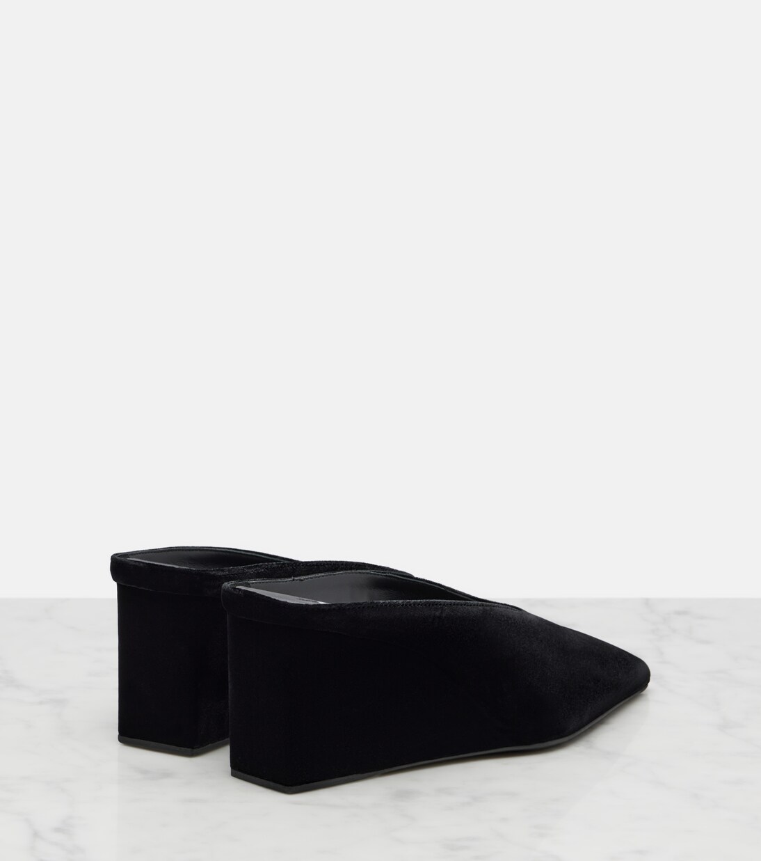 Cube 75 스웨이드 웨지 뮬 | Alaïa