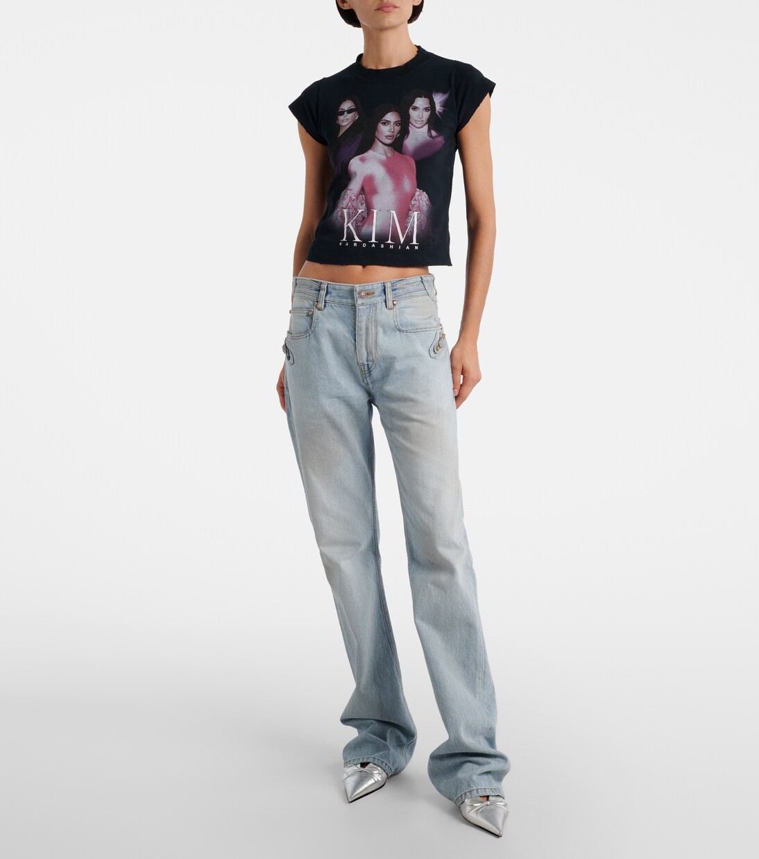 City low-rise straight jeans | Balenciaga