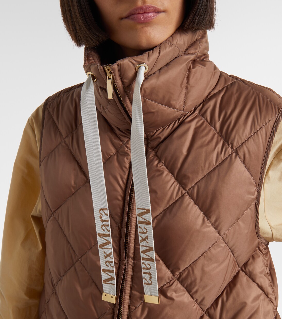Tregic quilted zip-up vest | Max Mara