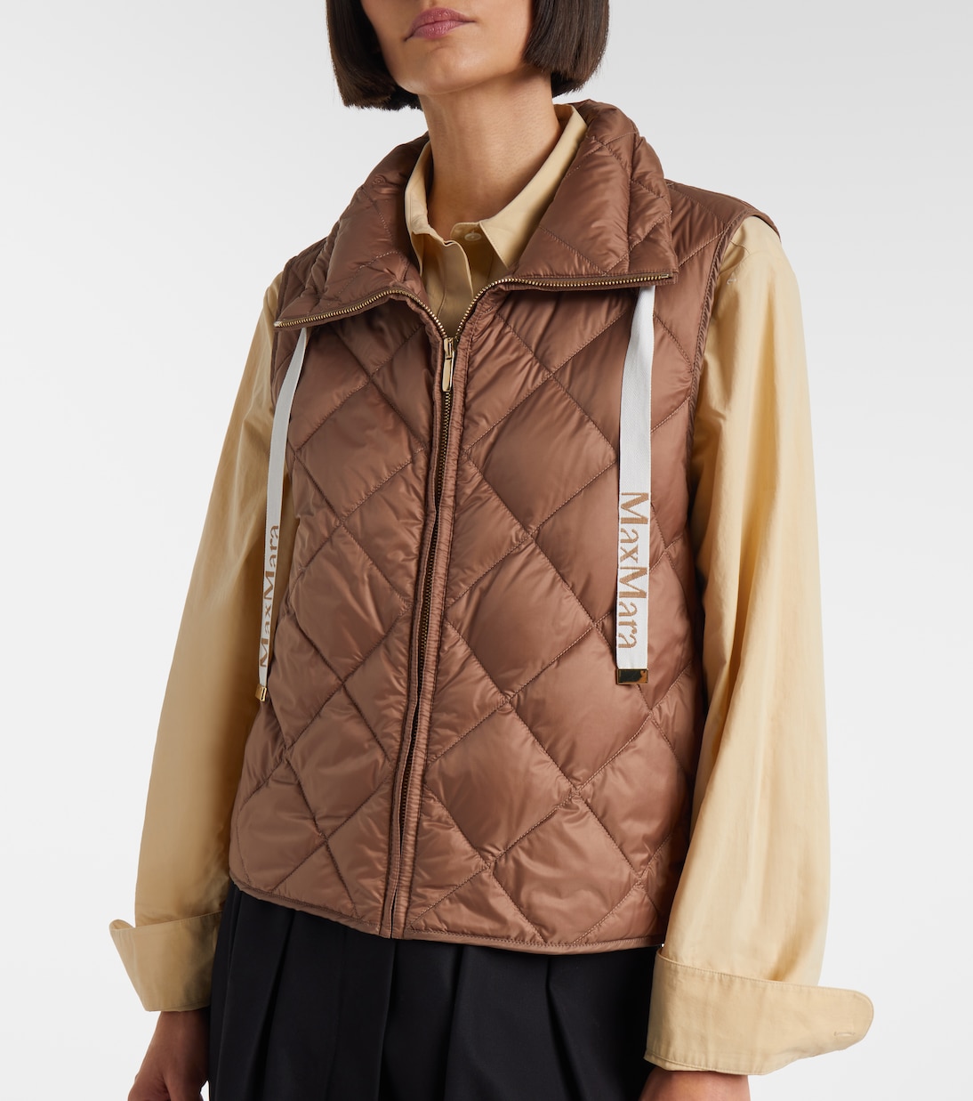 Tregic quilted zip-up vest | Max Mara
