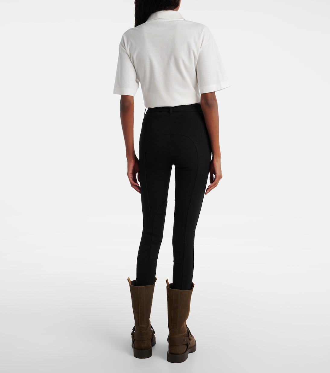 Cotton-blend skinny pants | Burberry