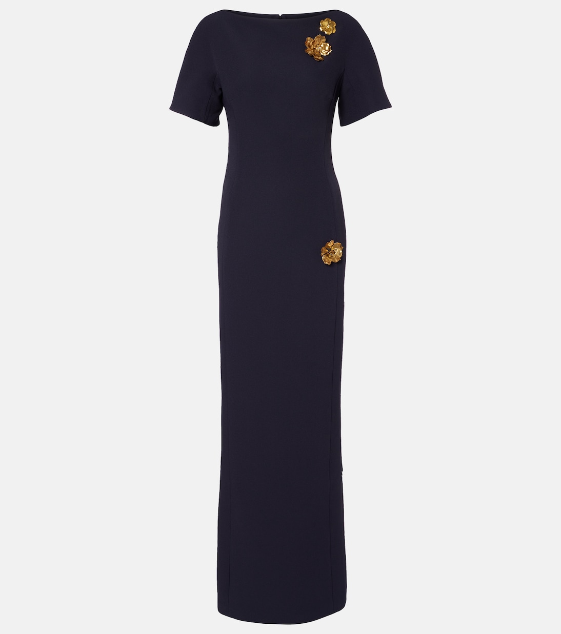 Lacin embellished crêpe gown | Safiyaa