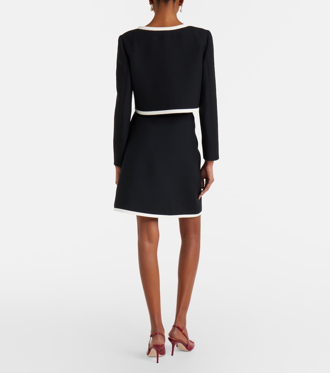 Crepe Couture miniskirt | Valentino