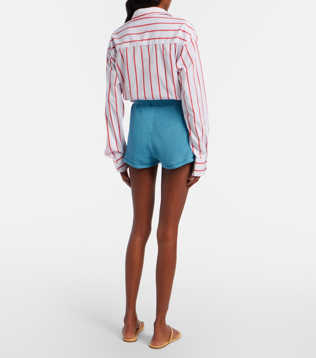 Shorts Samara de algodón | Staud