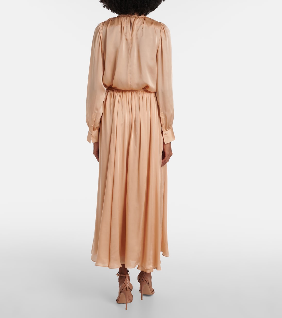 Midirock Zena aus Seidenchiffon | Ulla Johnson