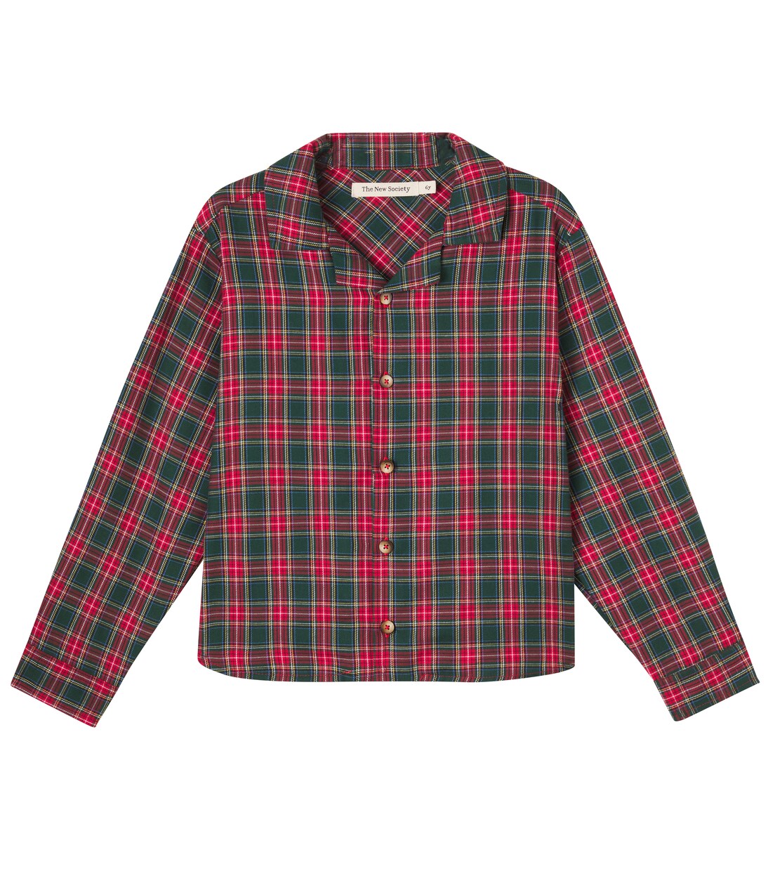 Lidia printed cotton-blend shirt | The New Society