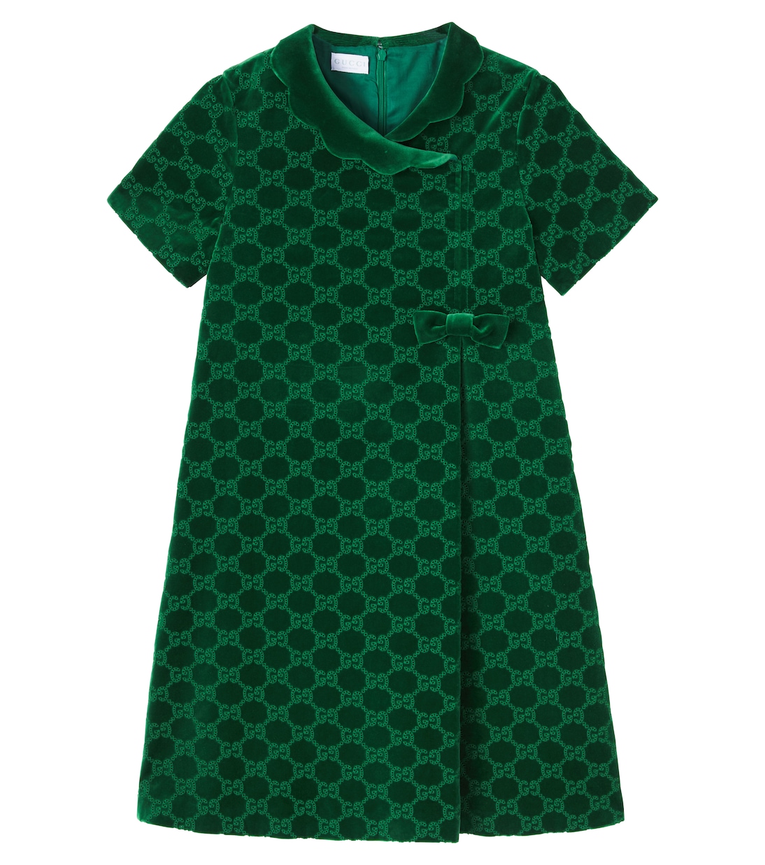 GG cotton velvet dress | Gucci Kids