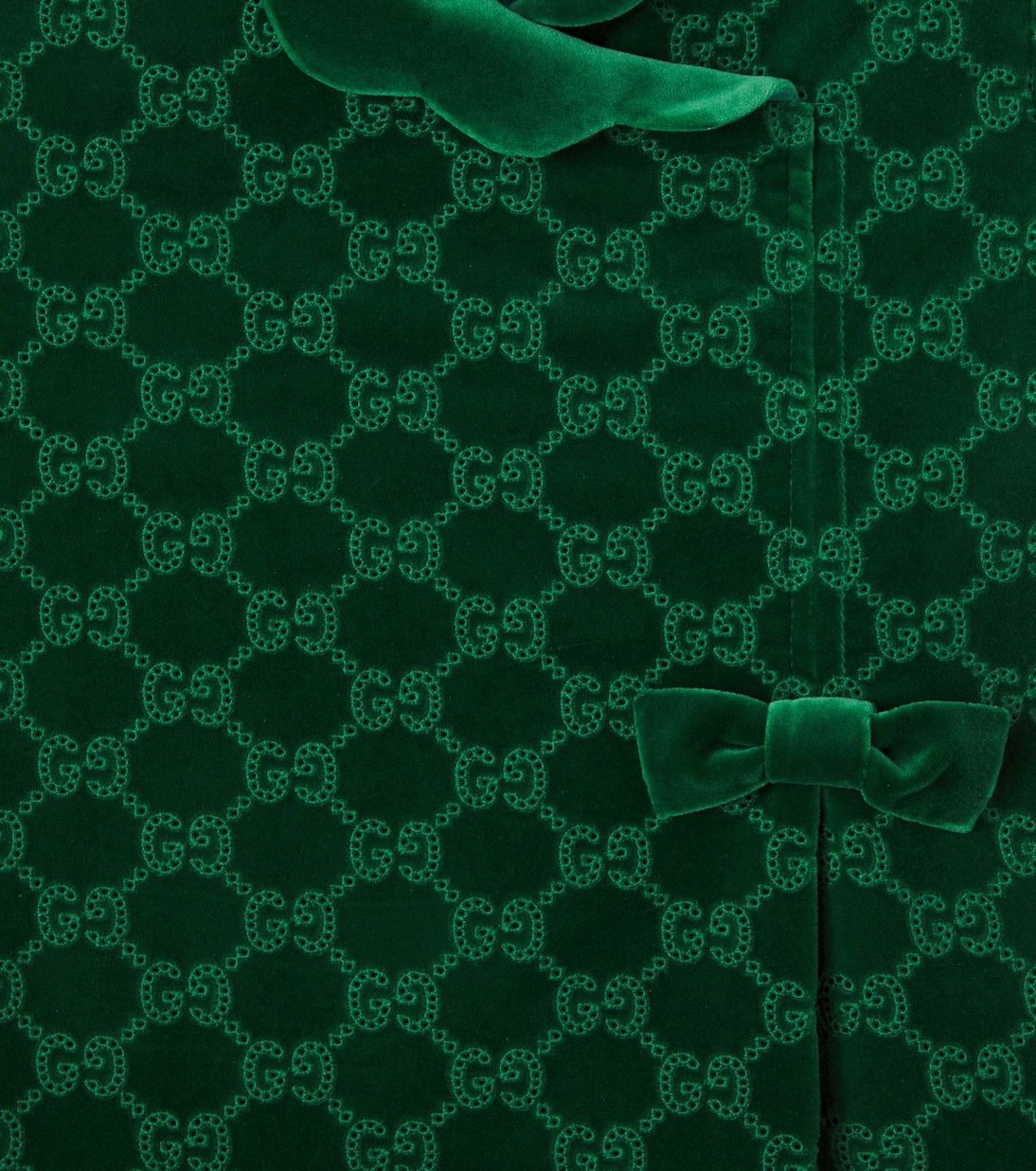 GG cotton velvet dress | Gucci Kids