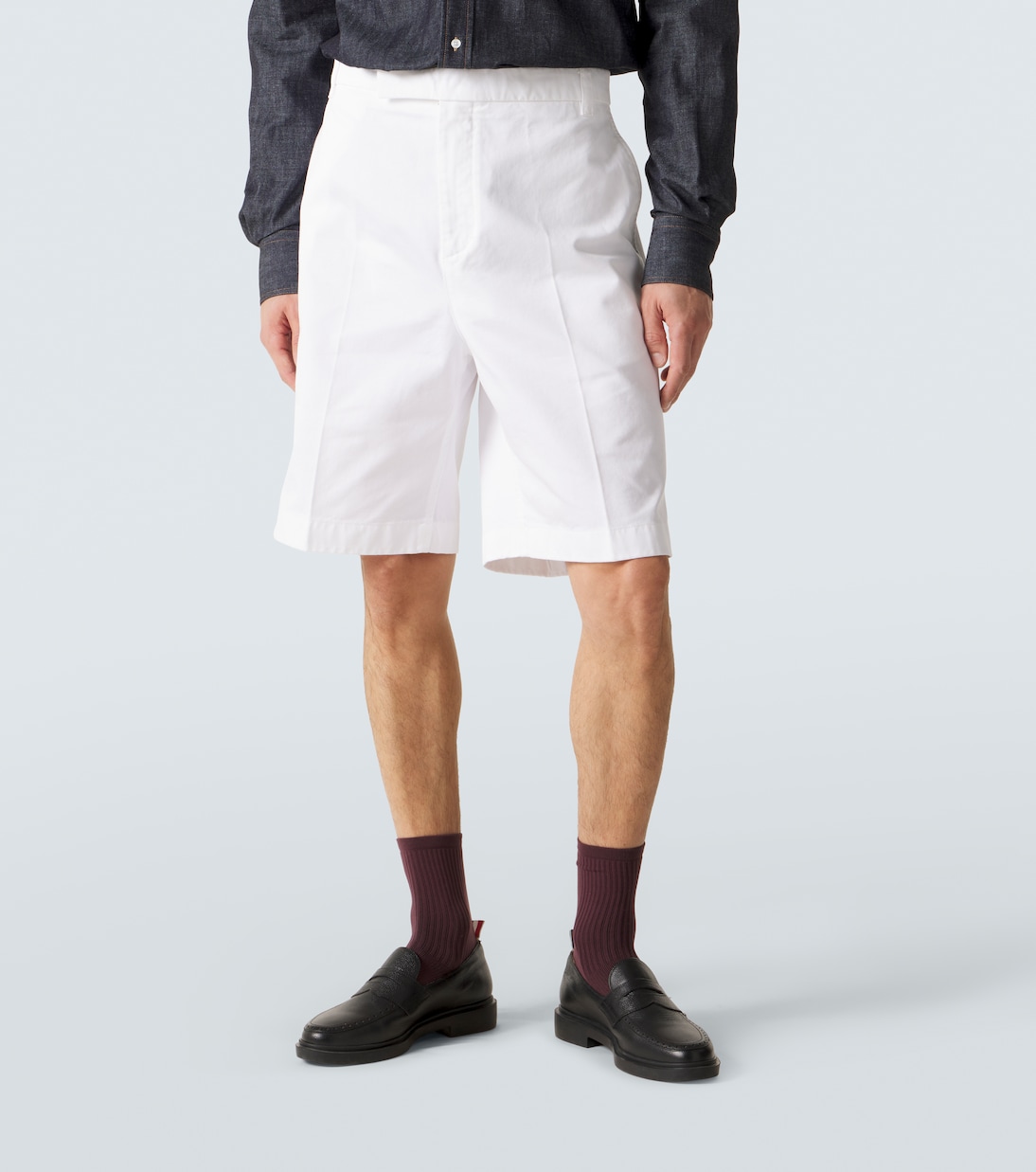 Cotton Bermuda shorts | Thom Browne
