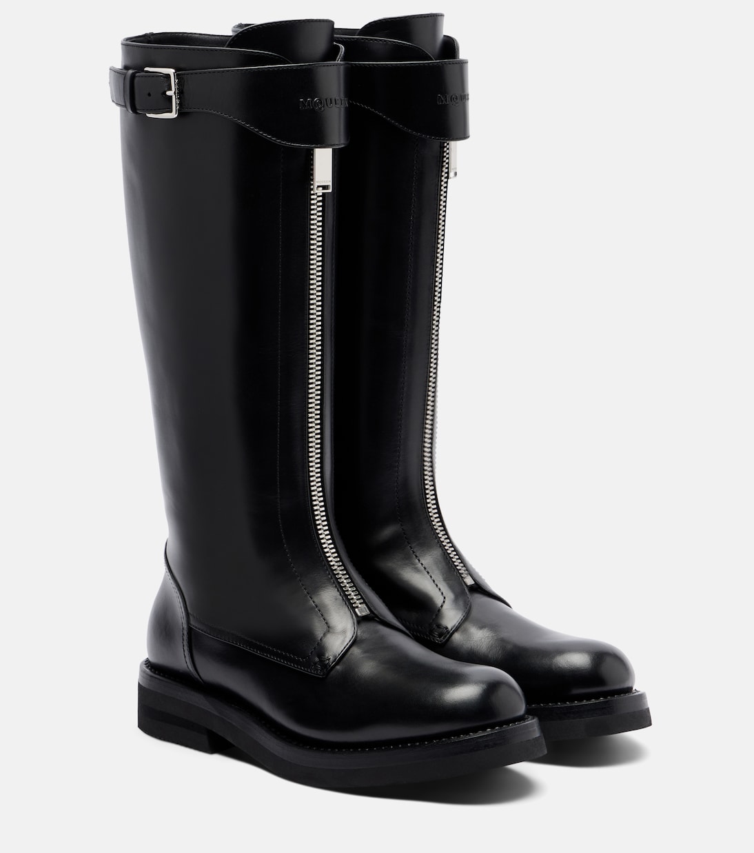 Botas altas Countryside de piel | McQueen