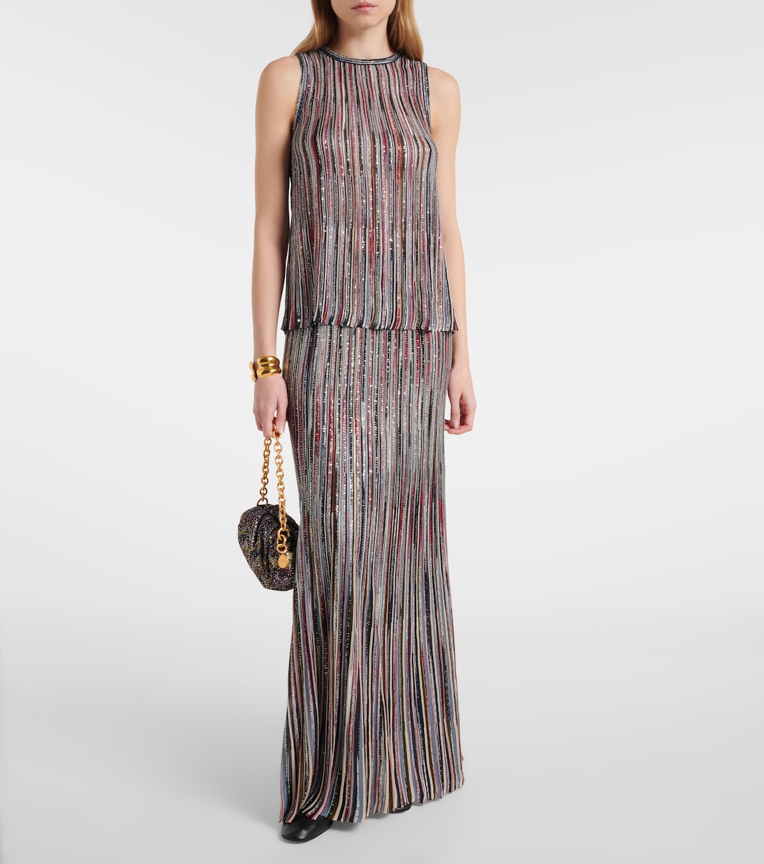 Clutch Caperdoni Small con paillettes | Missoni