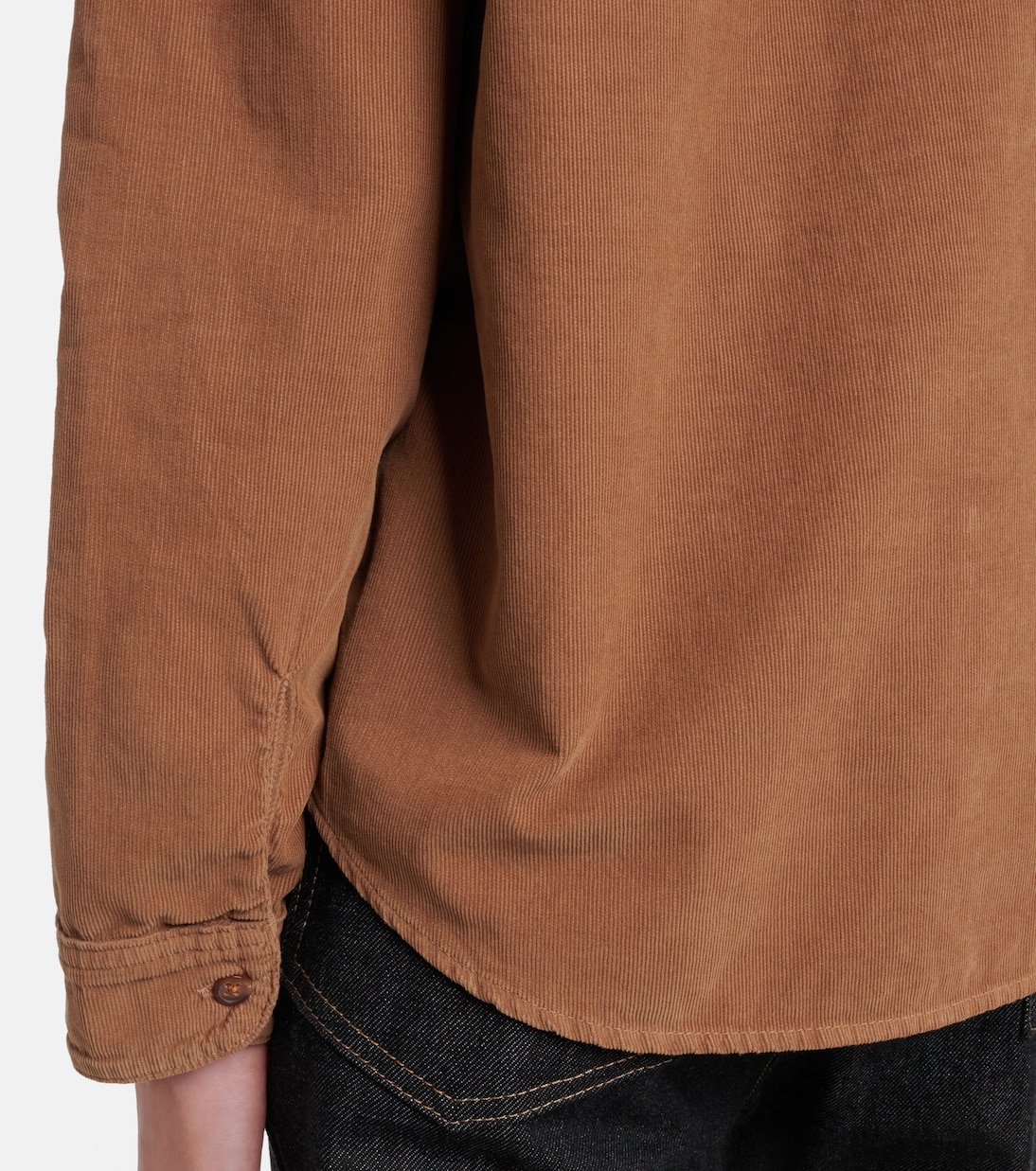 Arielle cotton corduroy shirt | Velvet