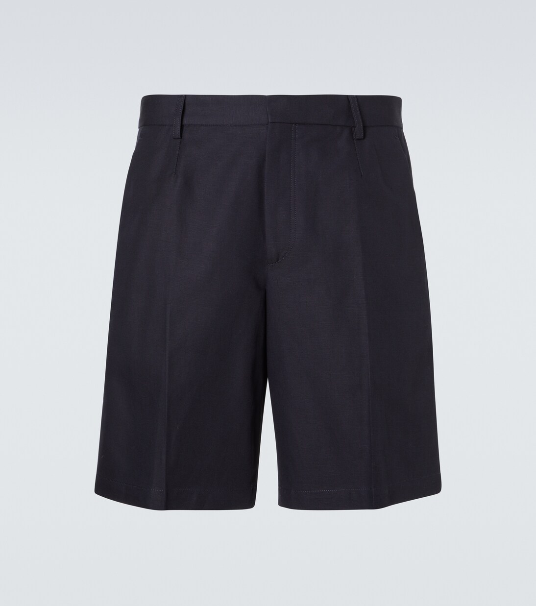 Cotton and linen Bermuda shorts | Zegna
