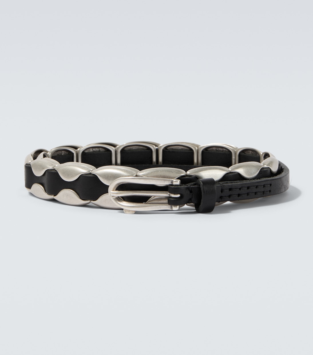 Billow studded leather belt | Our Legacy
