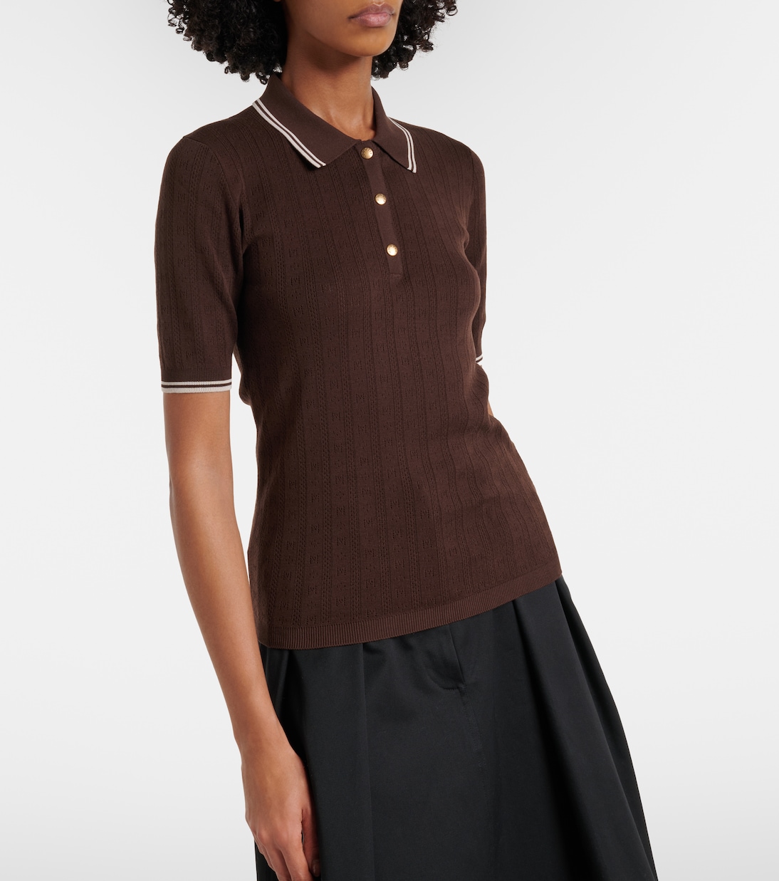 Cotton polo sweater | Moncler