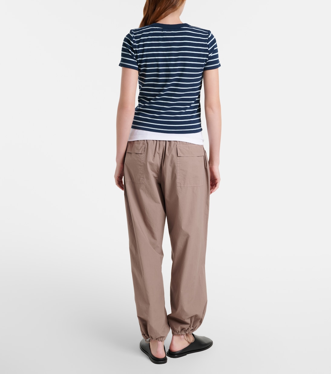 Pantalon balloon Brooks en coton | Velvet