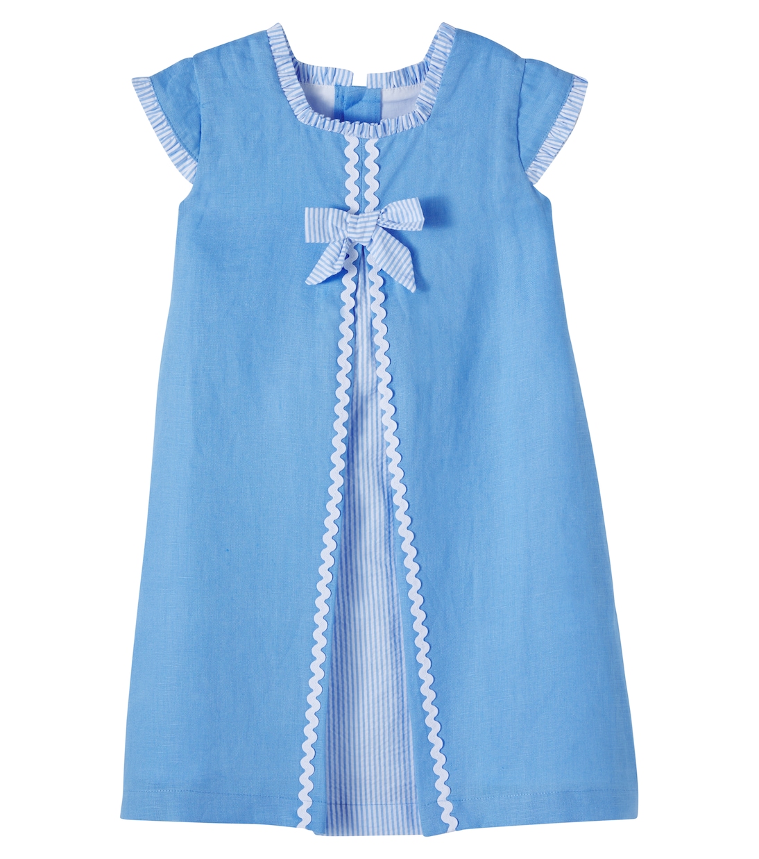 Beatriz striped linen dress | La Coqueta