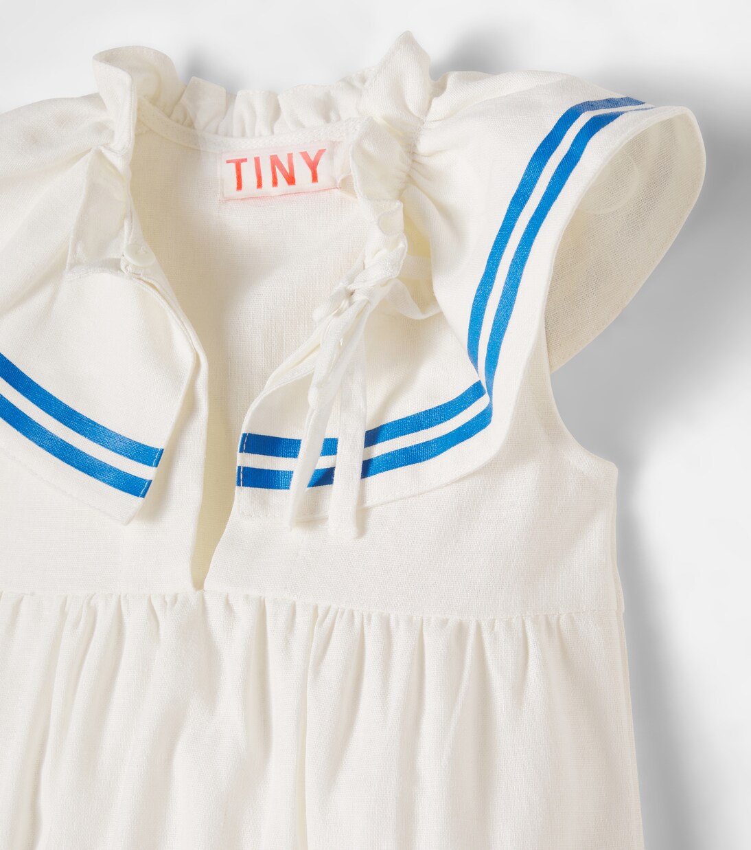 Baby linen and cotton bodysuit | Tinycottons