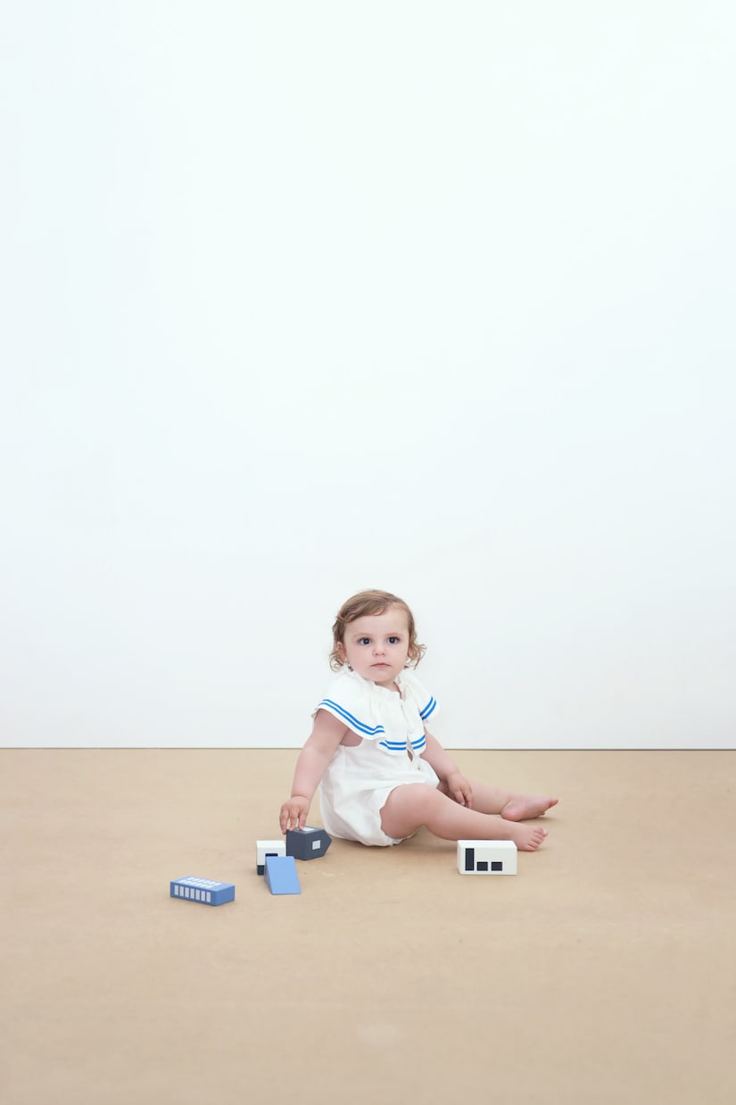 Bébé – Body en lin et coton mélangés | Tinycottons