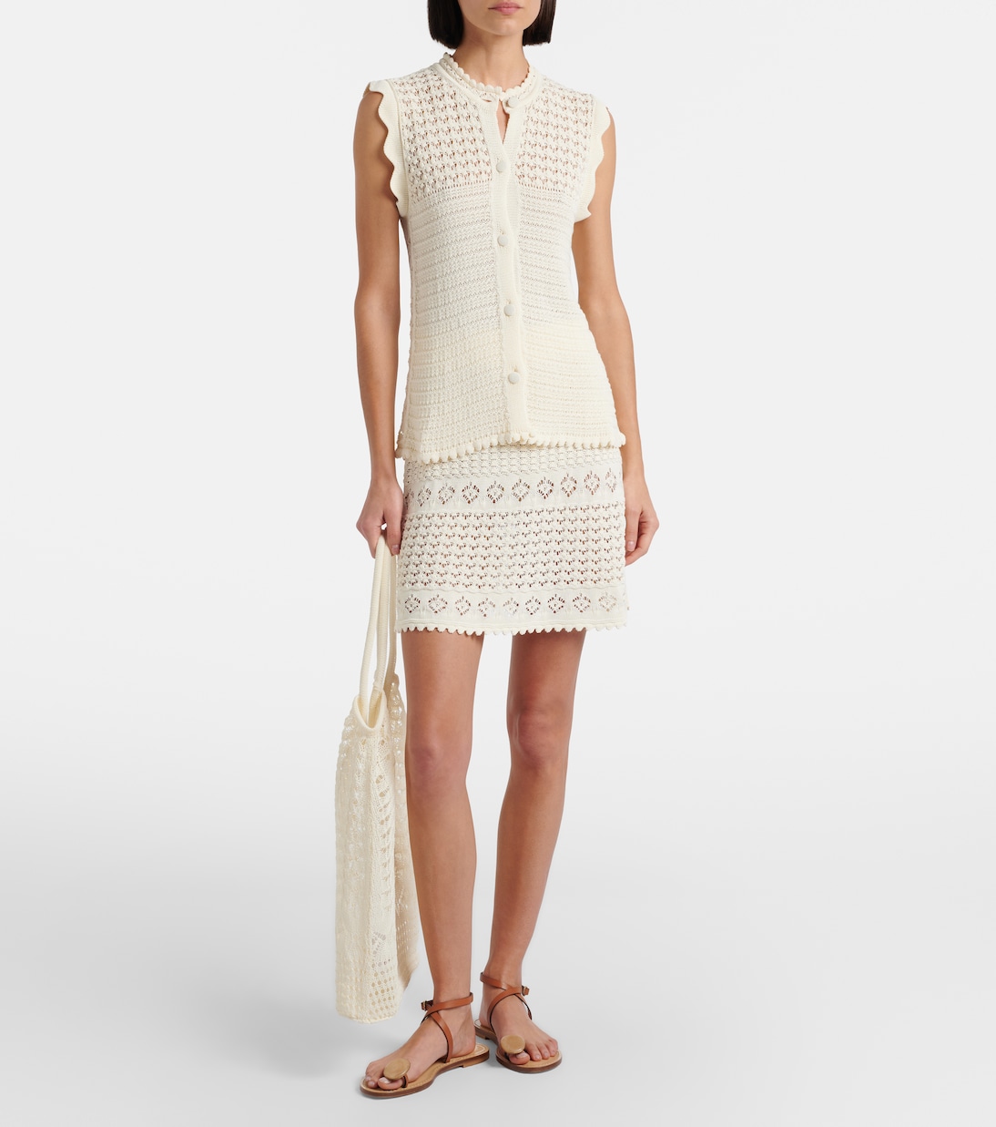 Angela crochet miniskirt | Eres