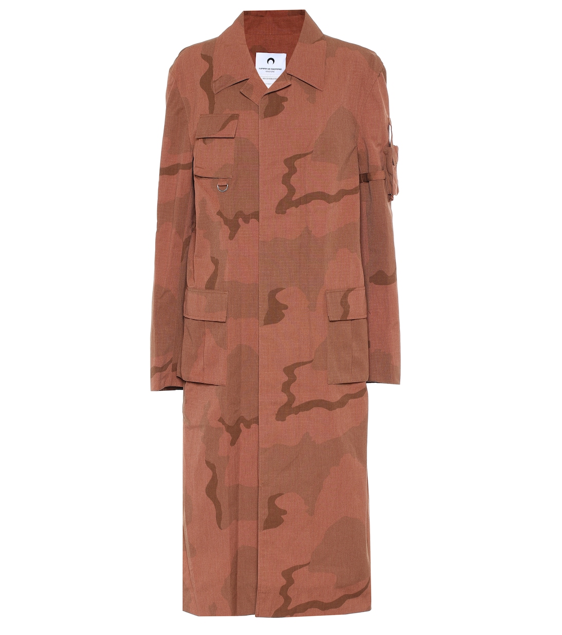Abrigo de algodón print de camuflaje | Marine Serre
