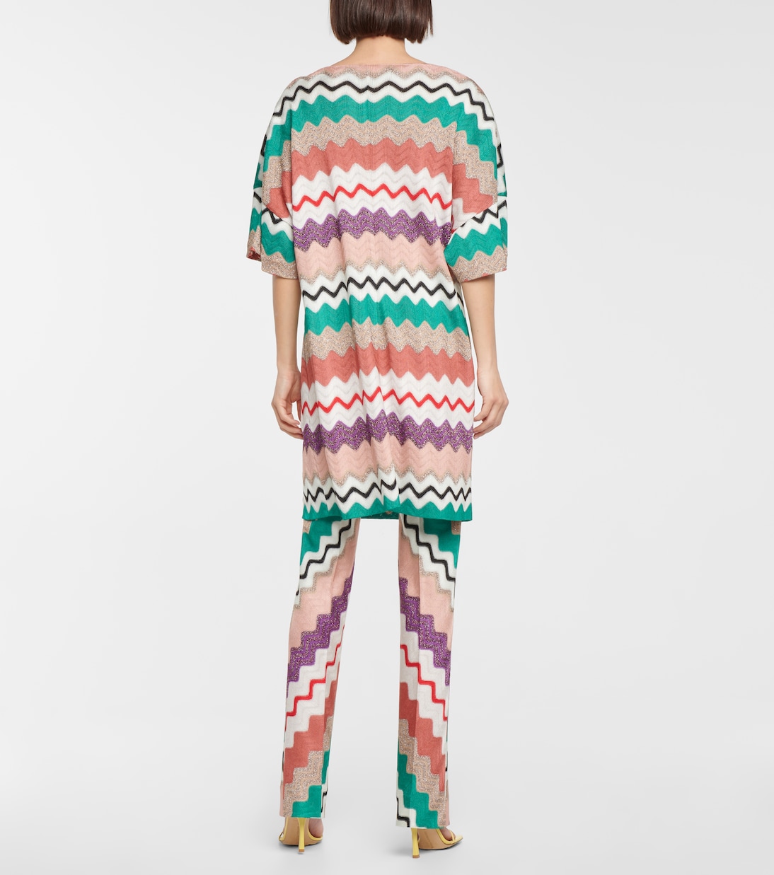 Zig-zag stretch-silk minidress | Missoni