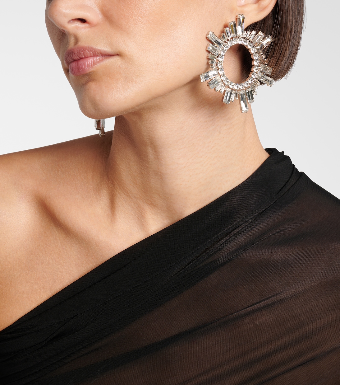 Begum crystal-embellished earrings | Amina Muaddi