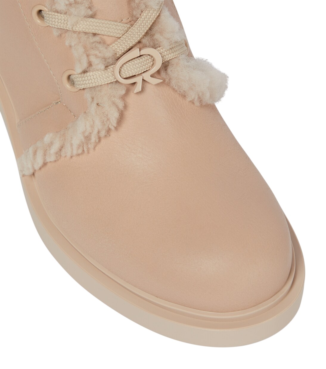 Botas North de piel con forro de borrego | Gianvito Rossi