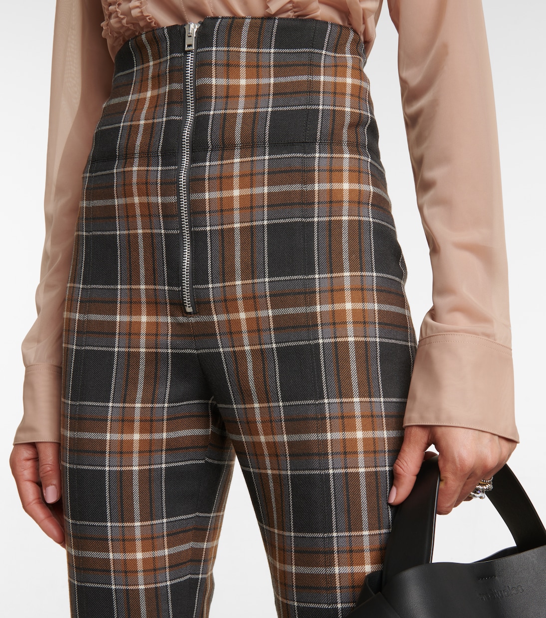 Checked wool pants | Acne Studios