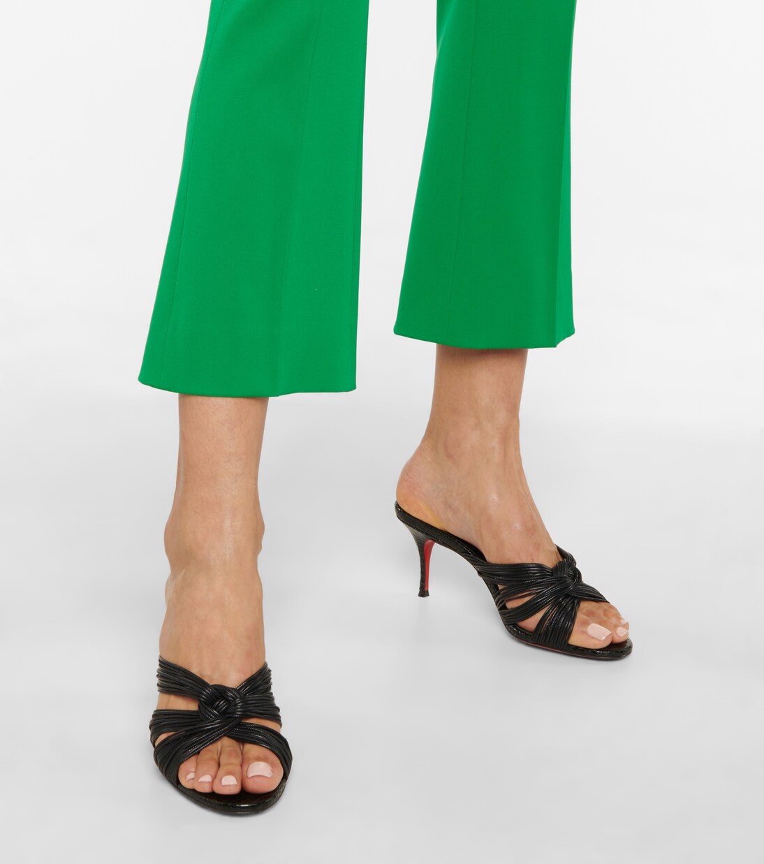 Sandali Multitaski 70 in pelle | Christian Louboutin