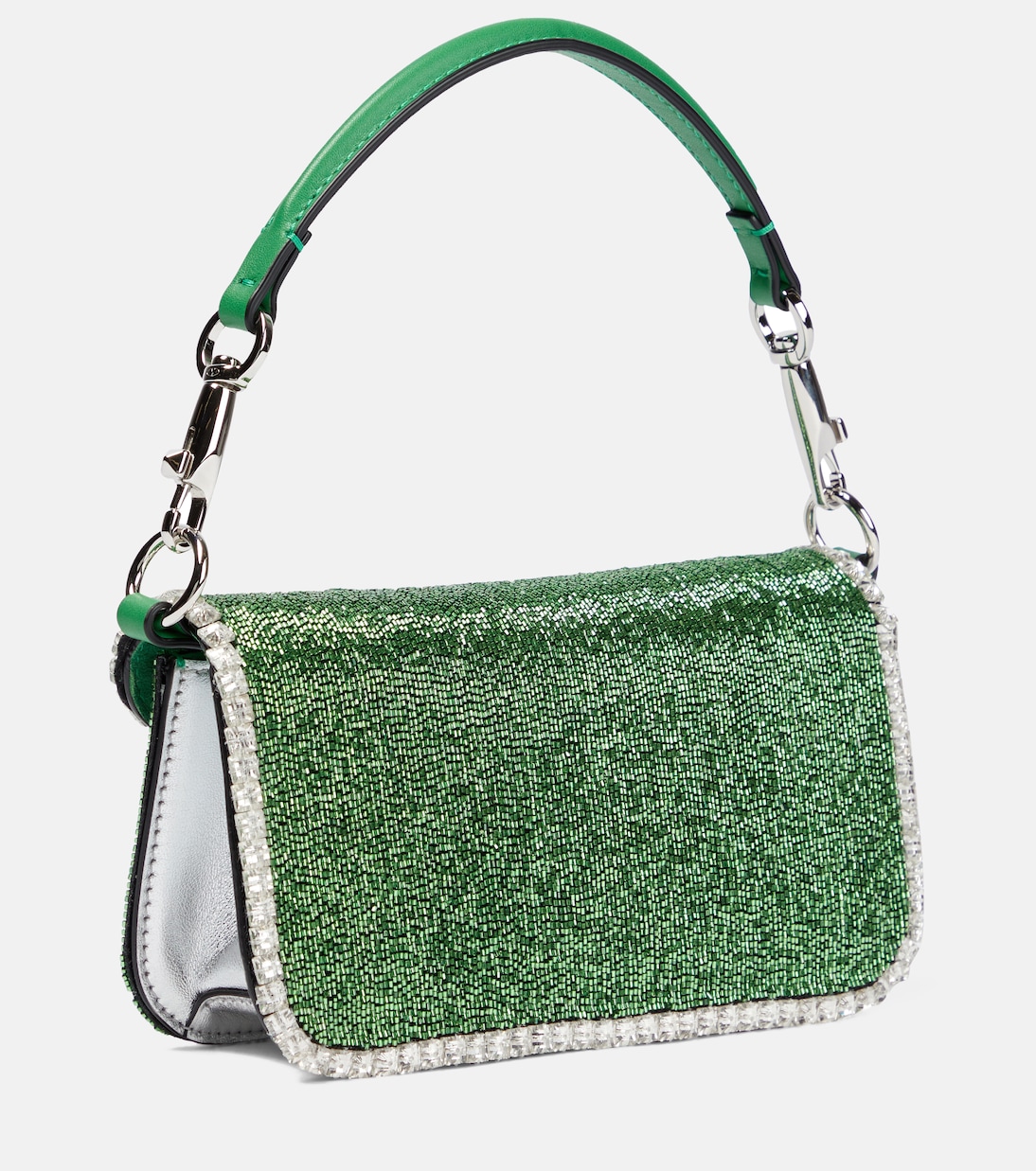 Sac Locò Small en cuir à ornements | Valentino Garavani