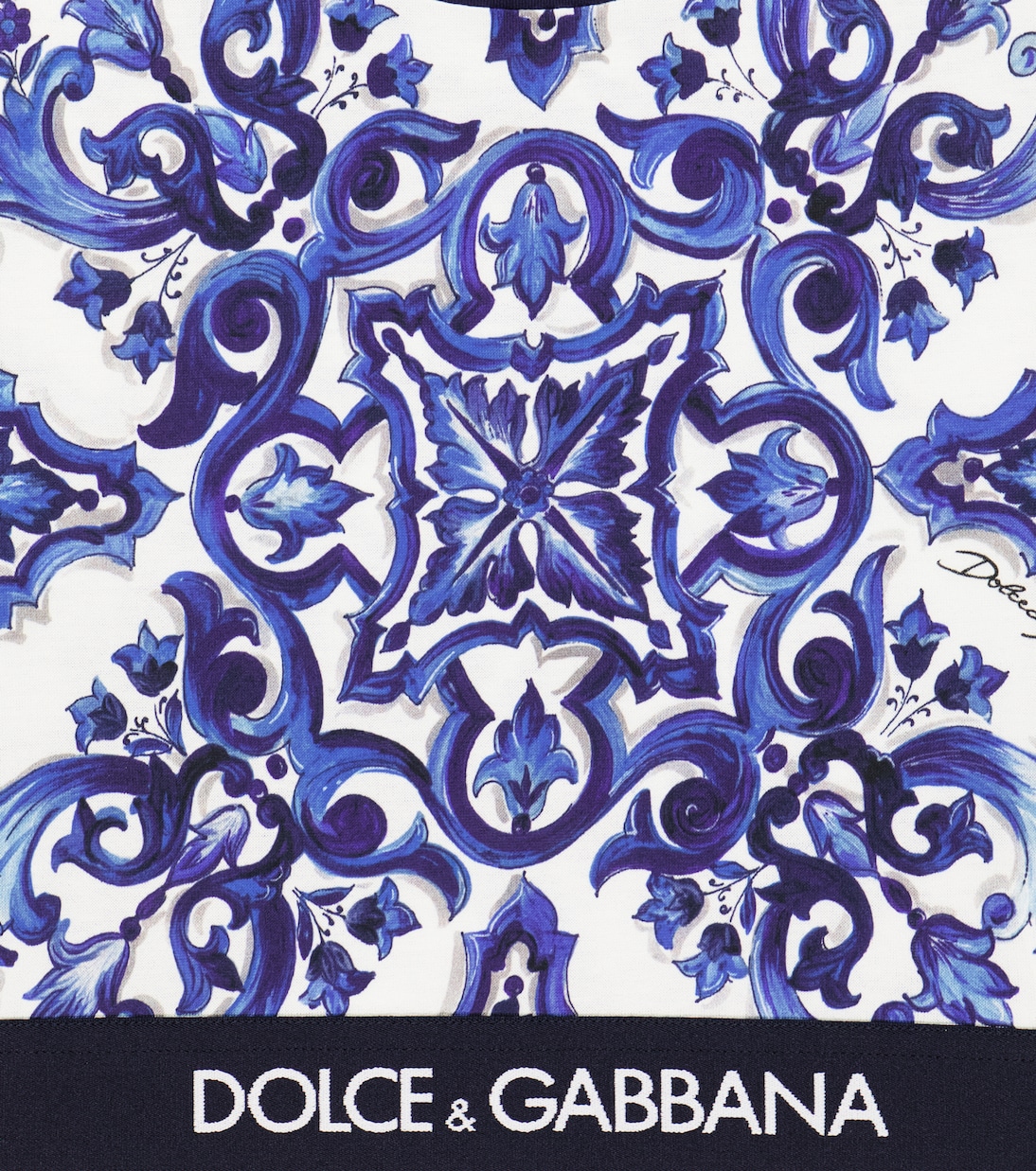 Bedrucktes T-Shirt aus Baumwoll-Jersey | Dolce&Gabbana Kids