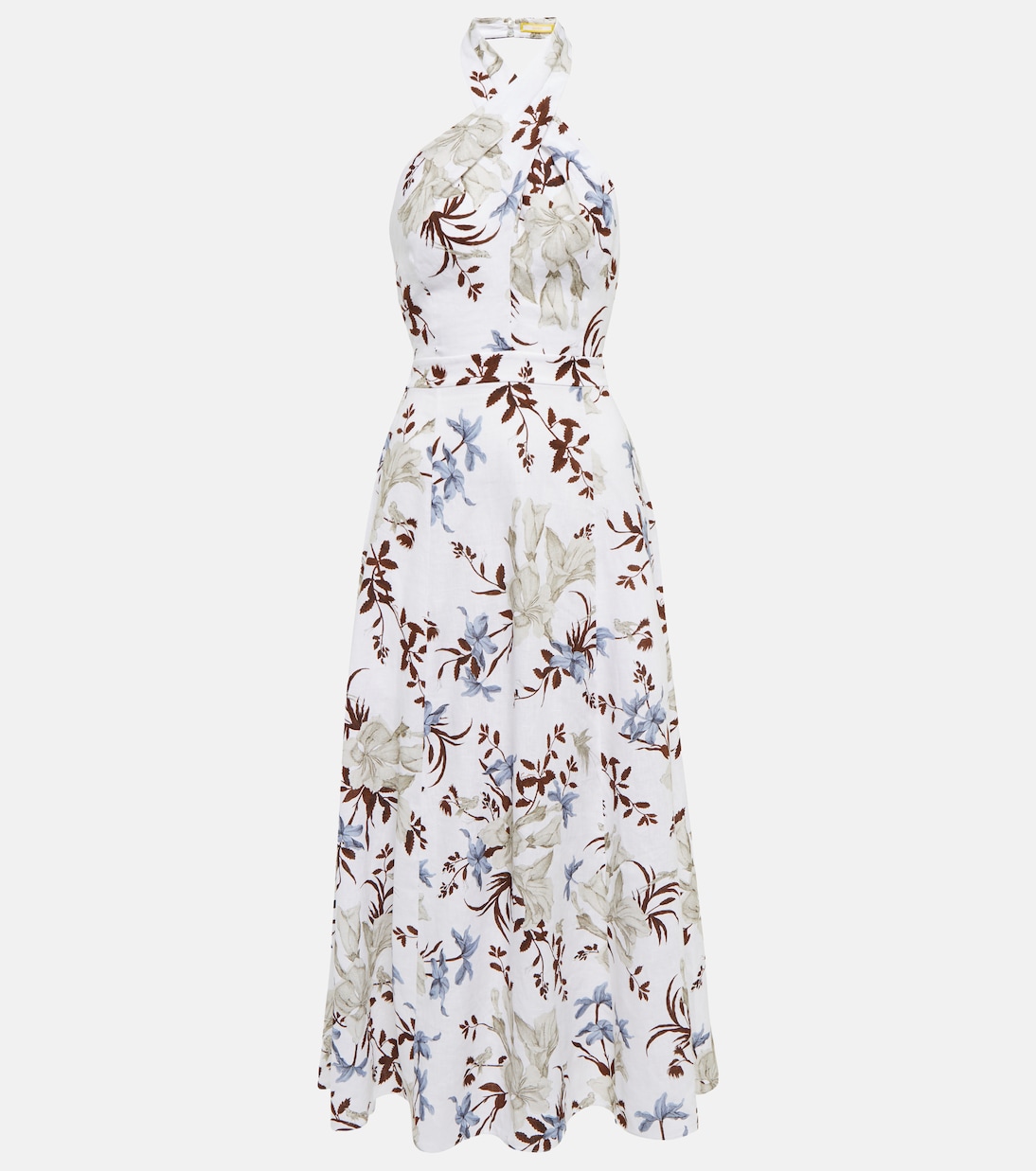 Vestido midi Helena de algodón | Erdem