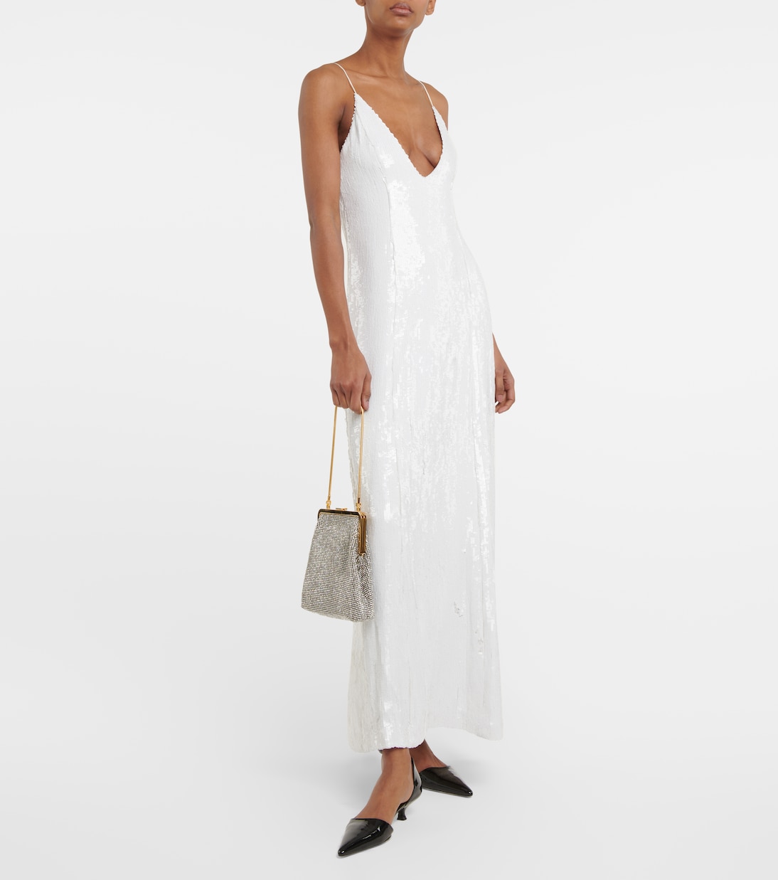 Carina sequined slip dress | Khaite